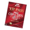 Tear Proof Event Card – Show Pass