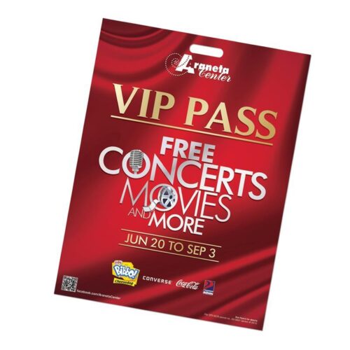 Tear Proof Event Card - Show Pass