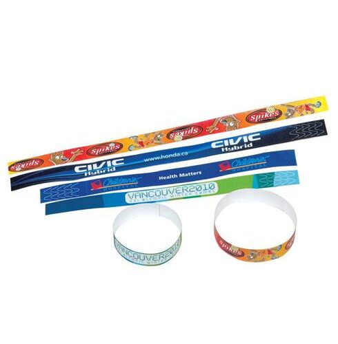 Tear Proof Wristband, Digi-Printed