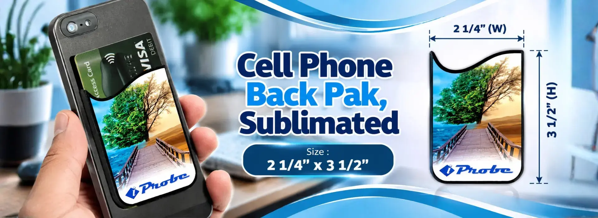 DigiMate Cell Phone Back Pak Sublimated