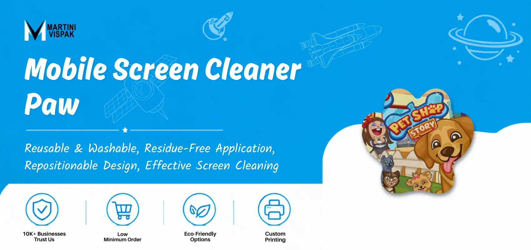 Cleenificateur pour écran mobile Paw