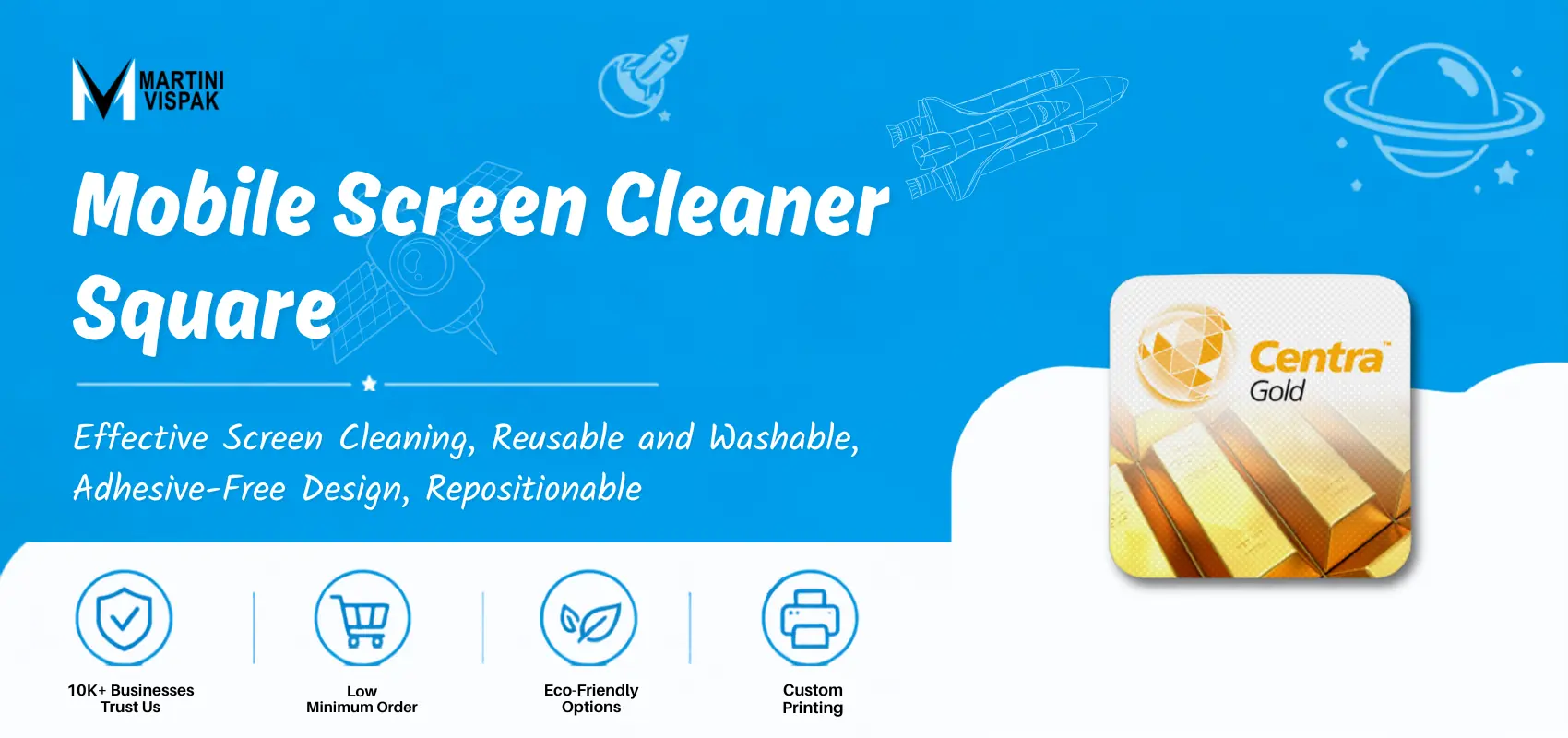 Mobile Screen Cleaner Square