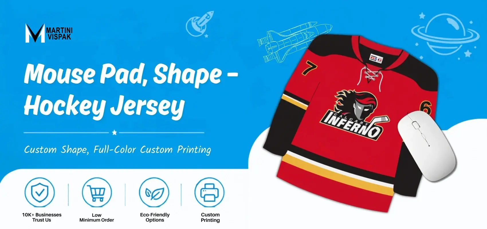MousePadShapehockeyjersey