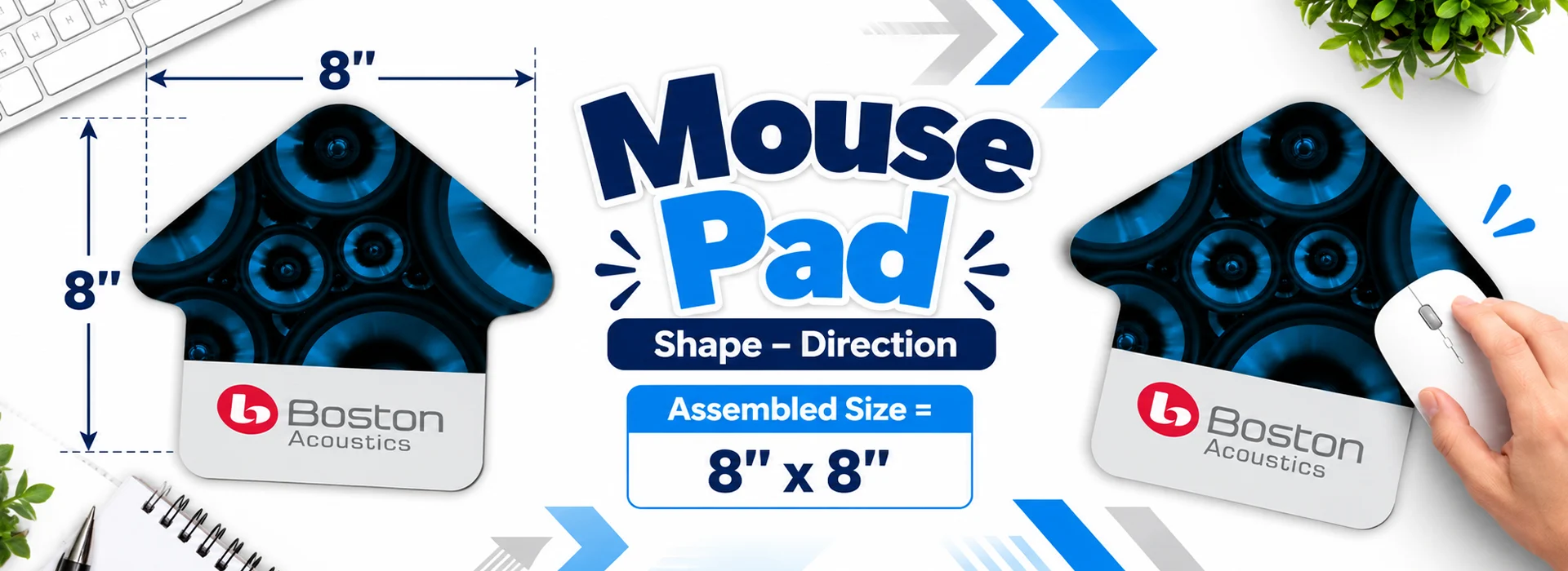 Direction de la forme de MousePad