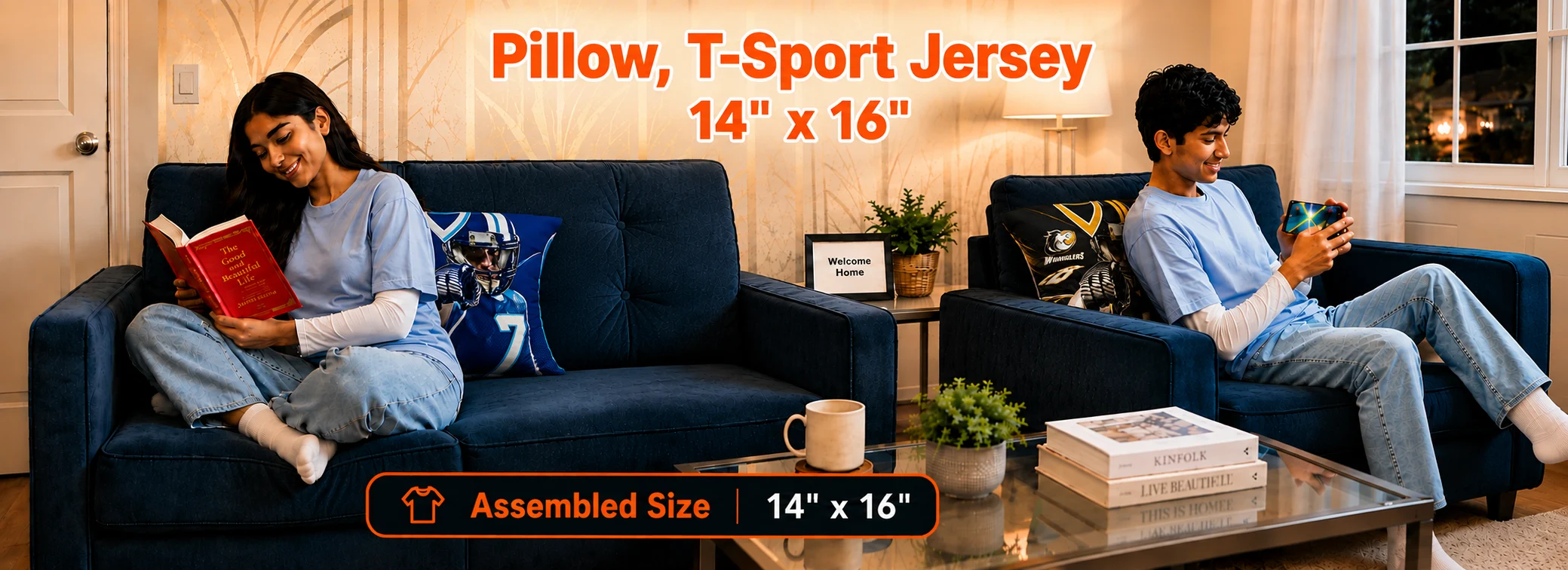 Pillow-T-Sport Jersey-wh