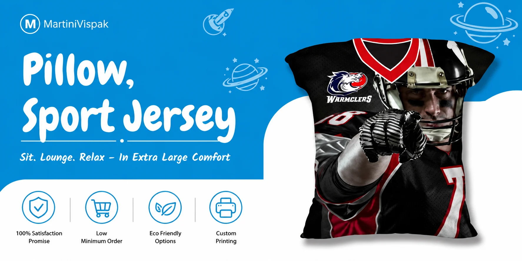 Pillow-T-Sport Jersey