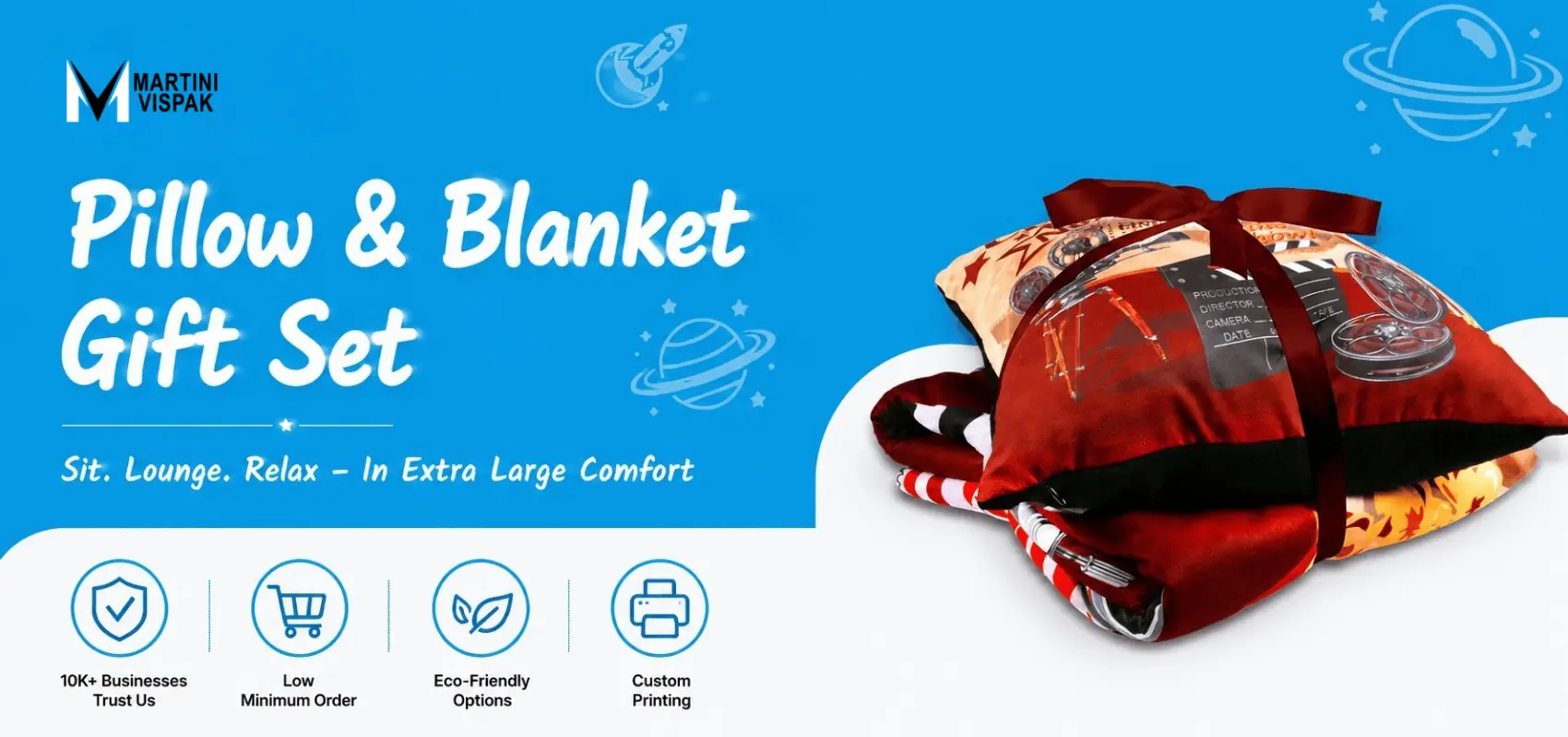 PillowBlanketGiftSet