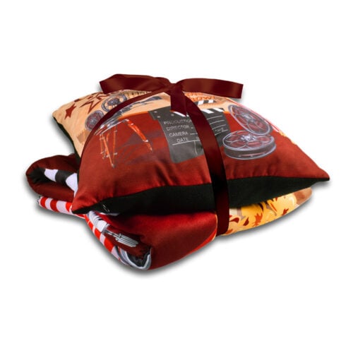 Ensemble cadeau oreiller et couverture