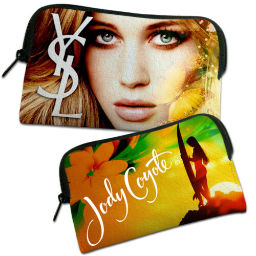 Pochette à cosmétiques en similicuir