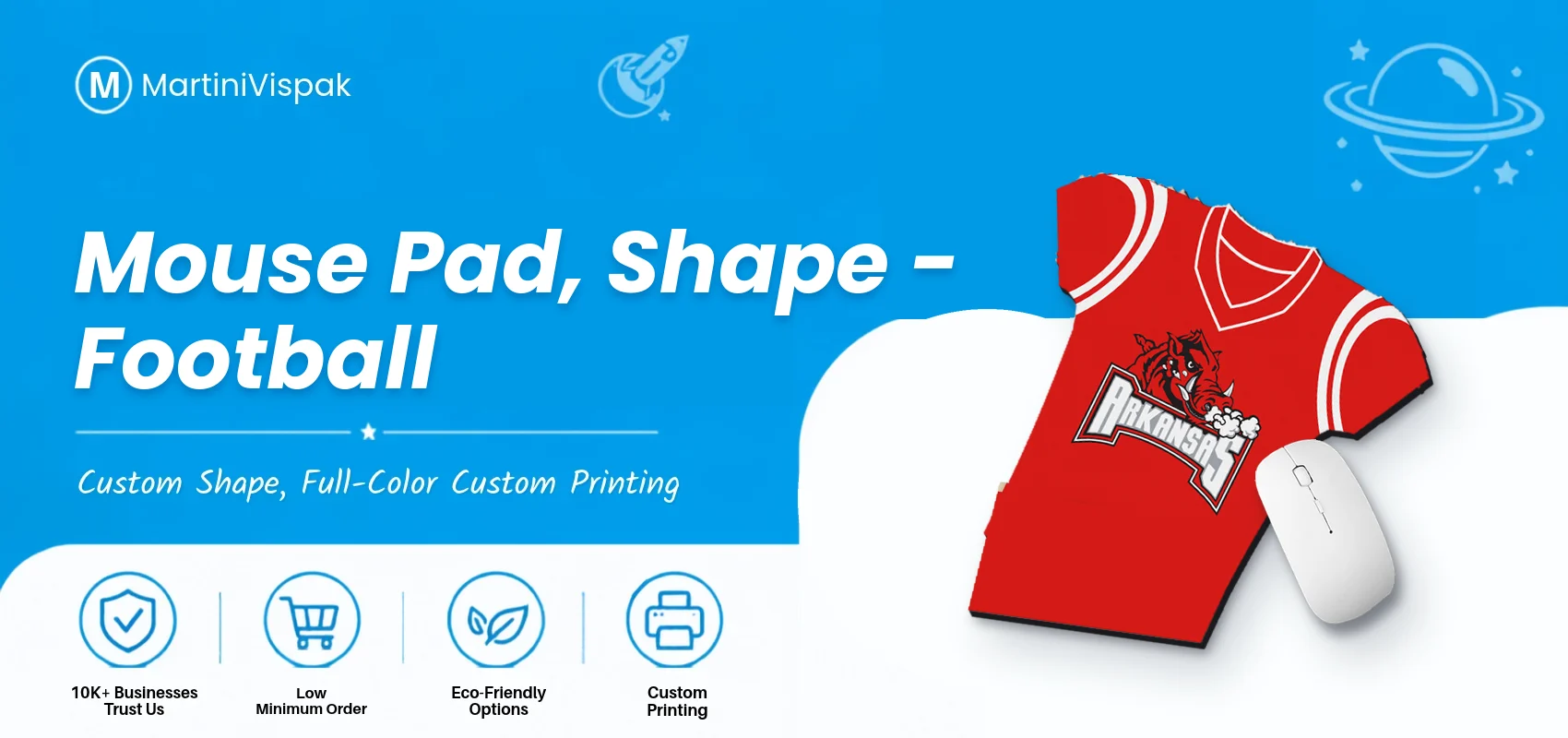 Mouse-Pad-Shape-Football