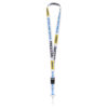 China Sublimated Lanyard with Detachable Buckle