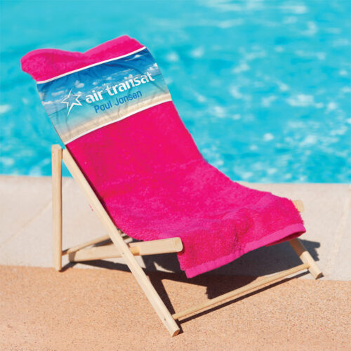 Support serviette de plage