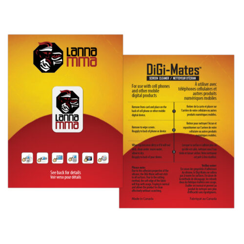 DiGi-Mates™ Nettoyeur d’écran mobile sur carte postale