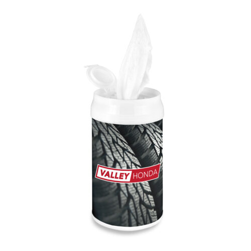 Canettes de voiture, lingettes humide