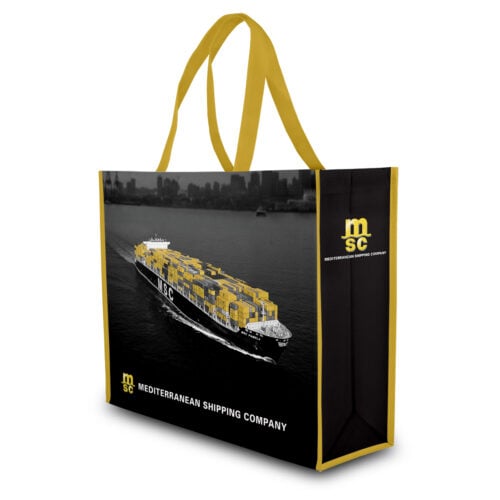 Sac non tissé recyclé - Grand cabas