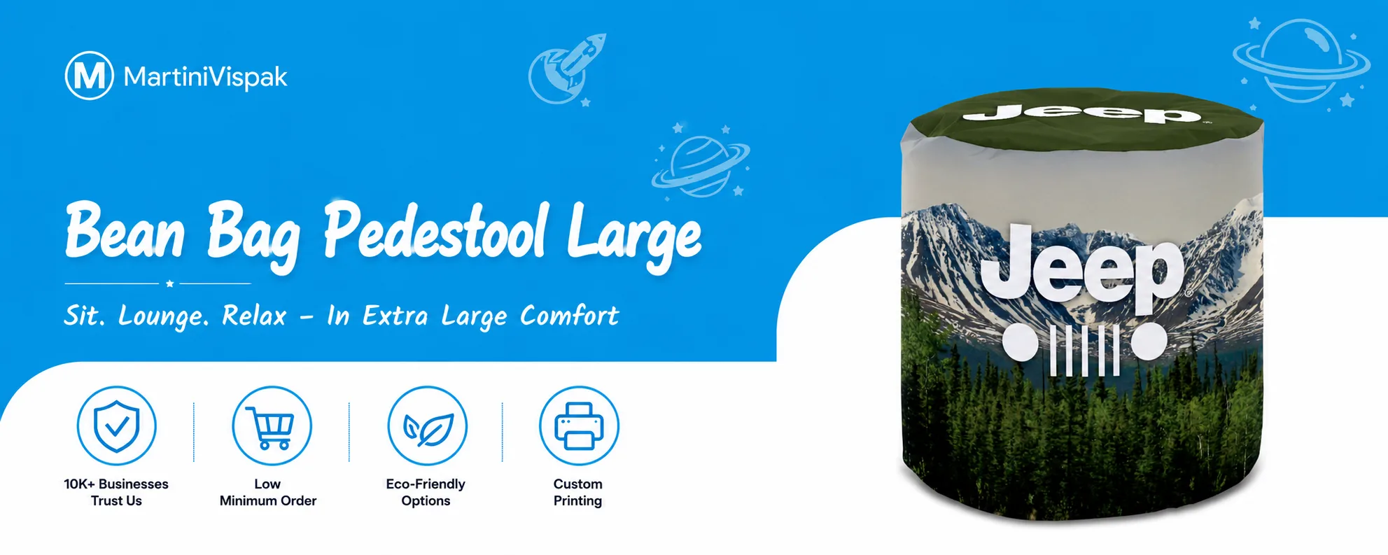 Bean Bag – Pedestool – Large