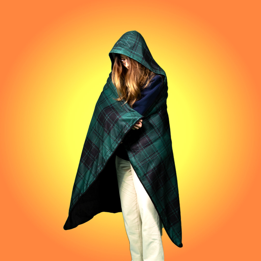 Couverture à capuche