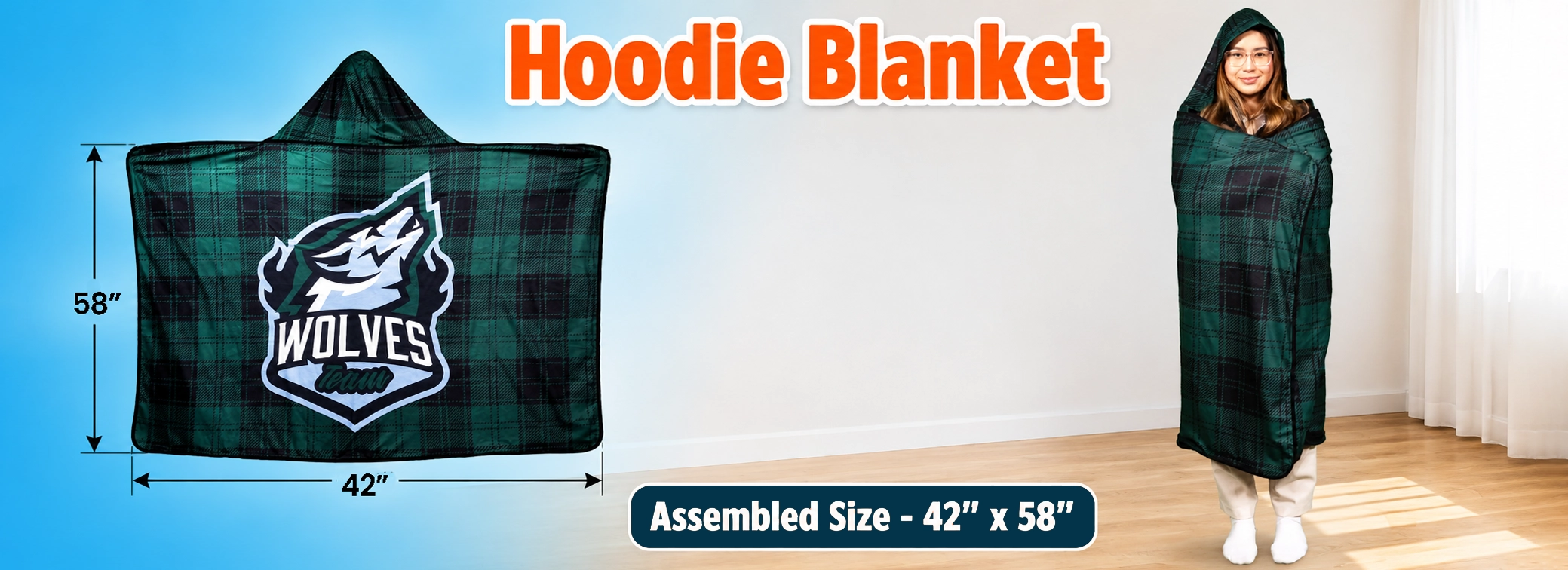 Hoodies Blanket