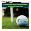 Microfiber Lens Cleaning Cloth, Golf Theme – 10″ x 10″