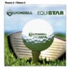 Microfiber Lens Cleaning Cloth(Golf Theme), Sublimated – 7″ x 7″