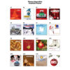 Microfiber Lens Cleaning Cloth(Winter Theme), Sublimated – 7″ x 7″