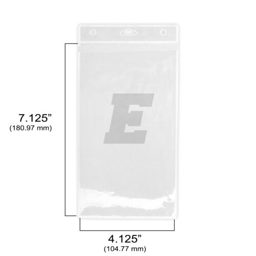 ID Vinyl Badge Holder, Size E
