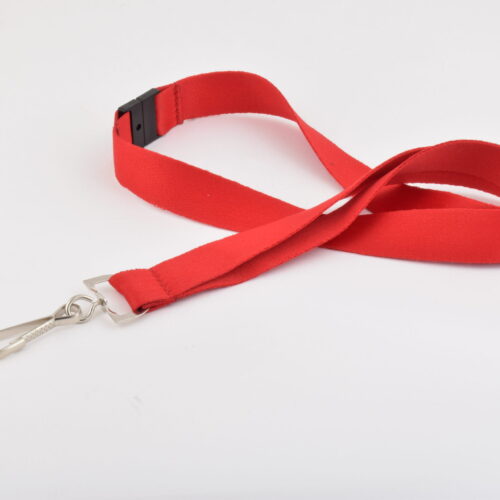 Non-printed pre-assembled lanyards