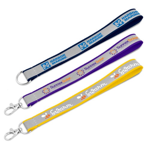 Reflective Key Wrist Fobs