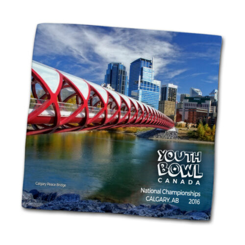 Spa and Fitness Towel, Full Sublimation - 16" x 16"