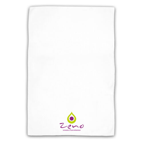 Spa and Fitness Towel, Microfiber Suede - 16" x 24"