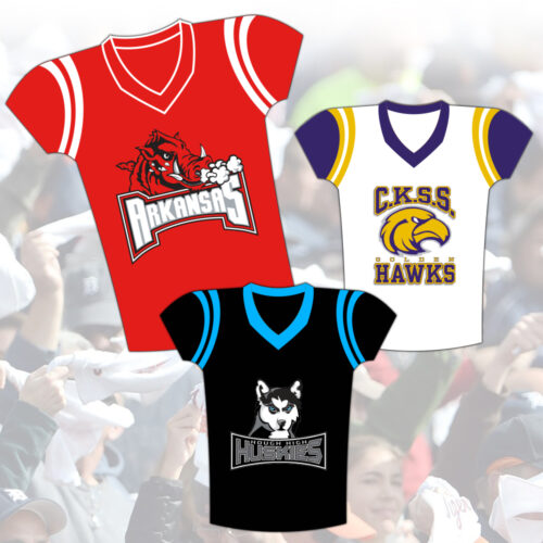 Rally Towel, Football Jersey - 2 Side Printing