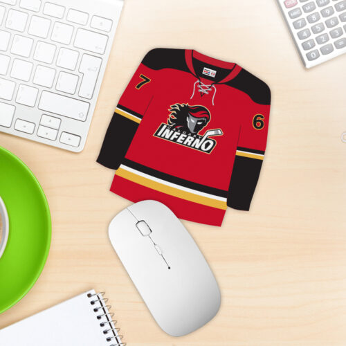 Mouse Pad, Shape - Hockey Jersey
