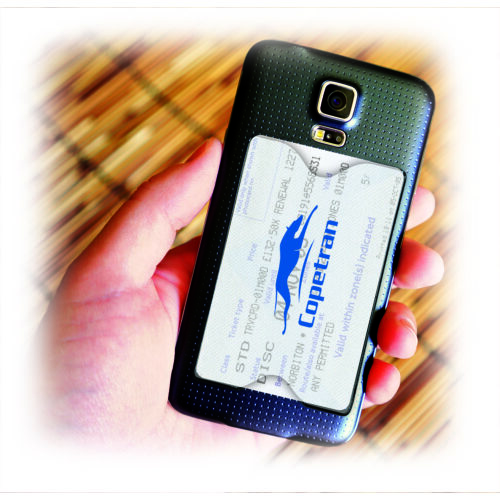 Cell Phone Back Pak - Clear