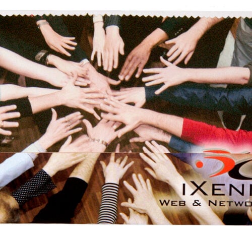 Lens Cloth Custom Card - 4" x 7"