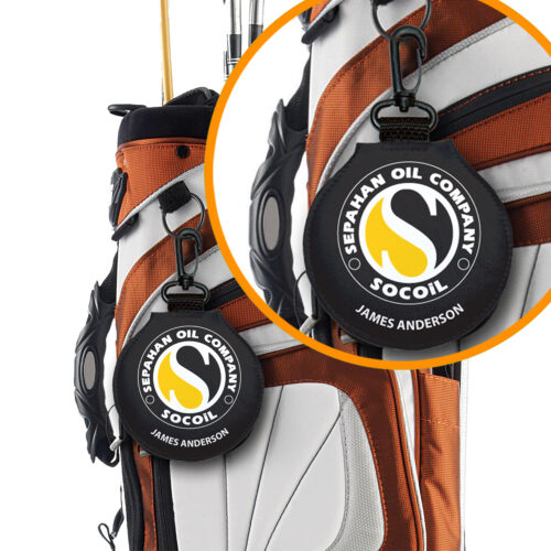 Étiquette de sac de golf