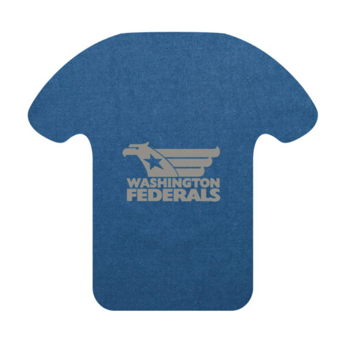 Microfiber Lens Cleaning Cloth, Custom Shape - T-Shirt