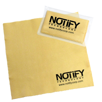 Microfiber Lens Cleaning Cloth, Pad Printing - 5" x 5"