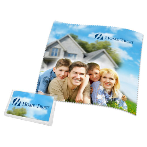 Microfiber Lens Cleaning Cloth, Sublimated - 7" x 7"