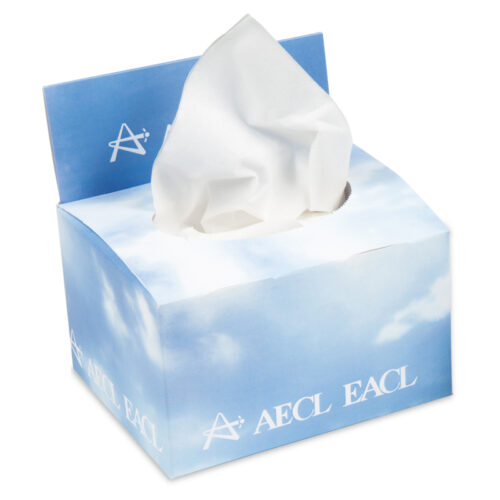 Tissue Cube with Header