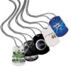 dogtag4c-silver Dog Tag, Aluminum, Full Colour